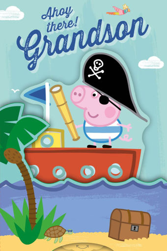 Picture of GRANDSON GEORGE BIRTHDAY CARD